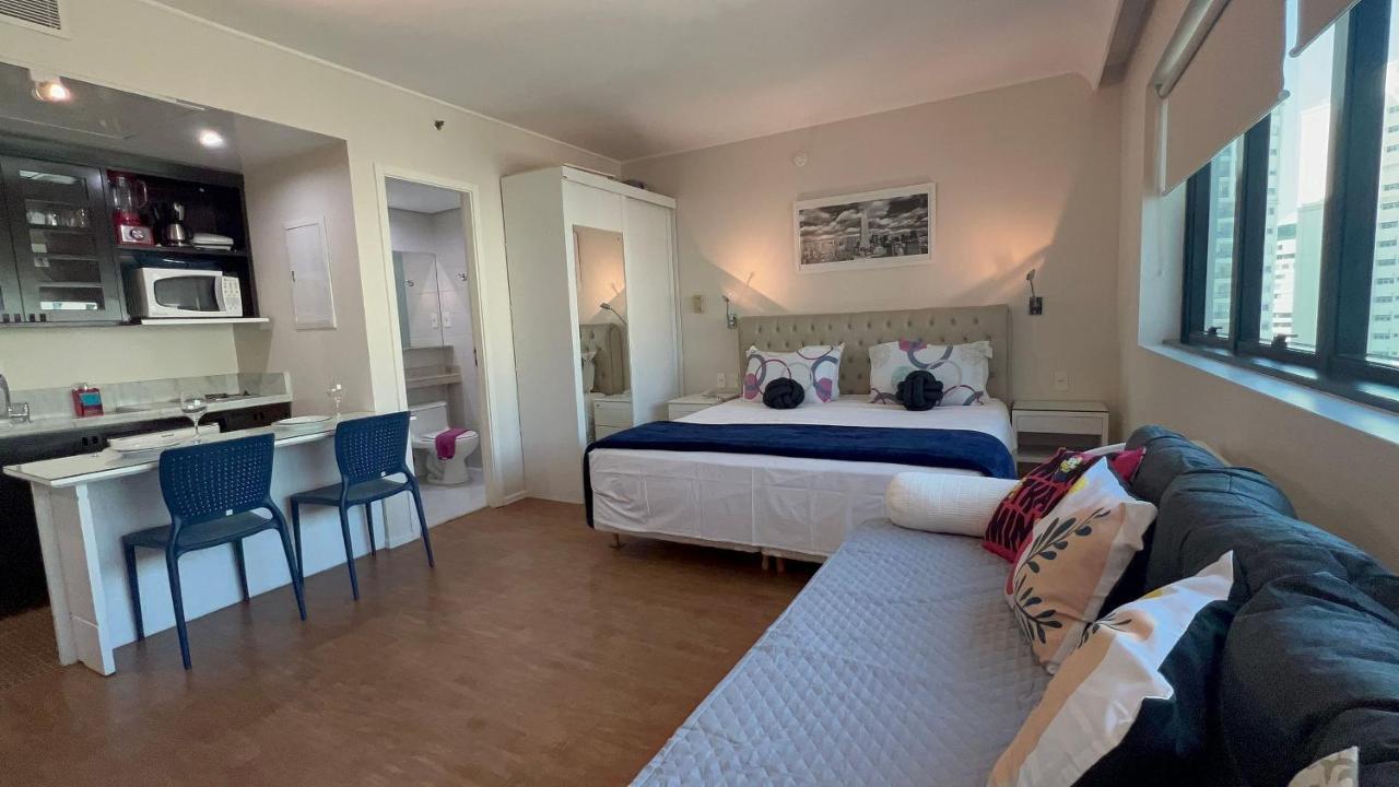 Hotel Flat Av. Ibirapuera 2534 C/ Estacionamento Uh1301 à São Paulo Extérieur photo