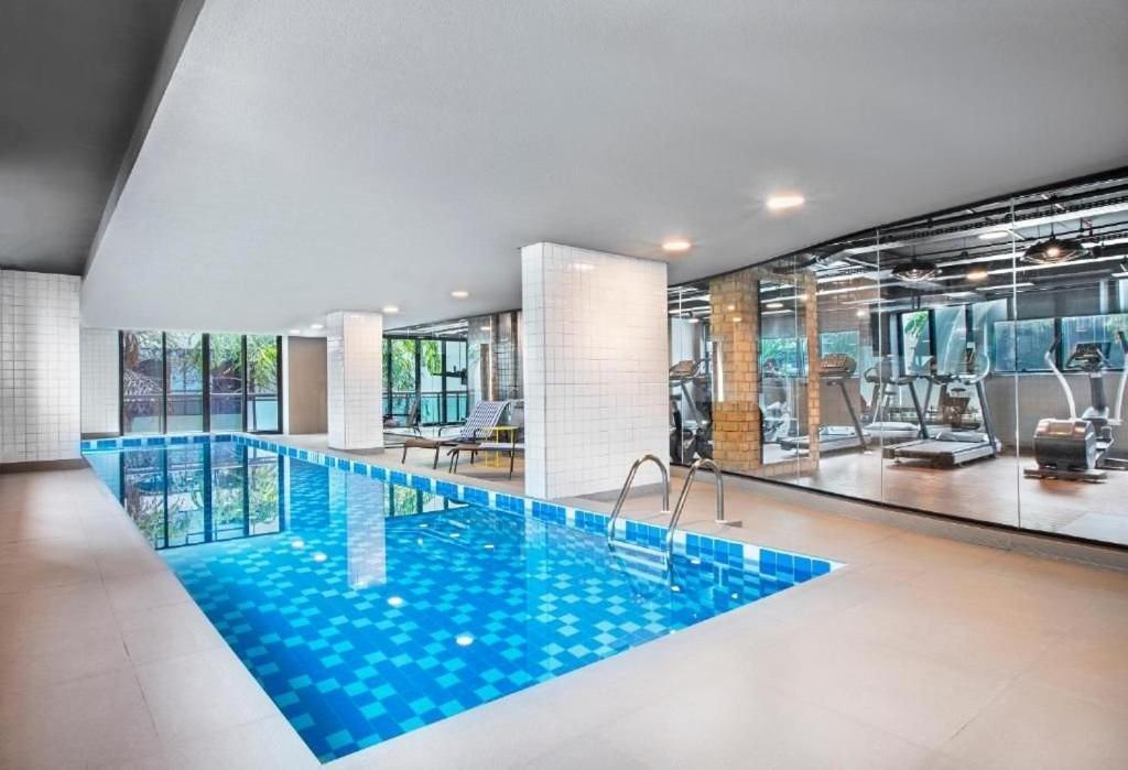 Hotel Flat Av. Ibirapuera 2534 C/ Estacionamento Uh1301 à São Paulo Extérieur photo